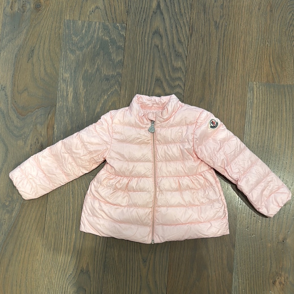 Moncler Pink Puffer Jacket